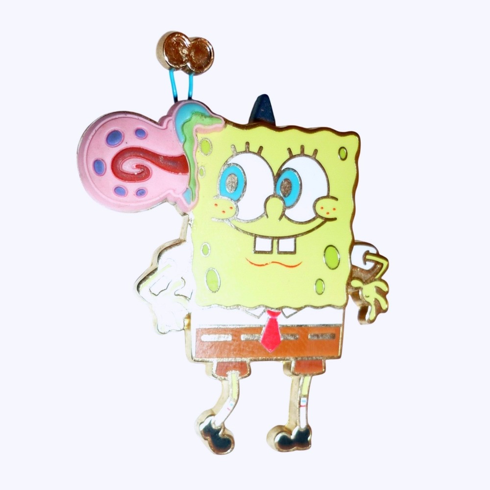 SpongeBob SquarePants Gary the Snail Enamel Pin Nickelodeon Cartoon Collectible